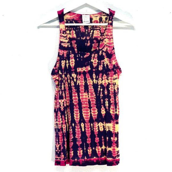 Ella Moss Tie Dye Tank Top Small - Picture 1 of 6